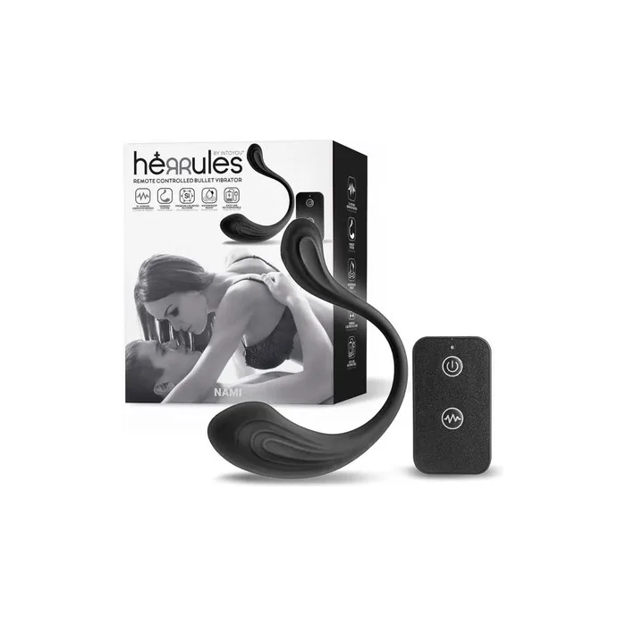 Nami Egg Vibrator with Remote Control Liquid Silicone Unibody