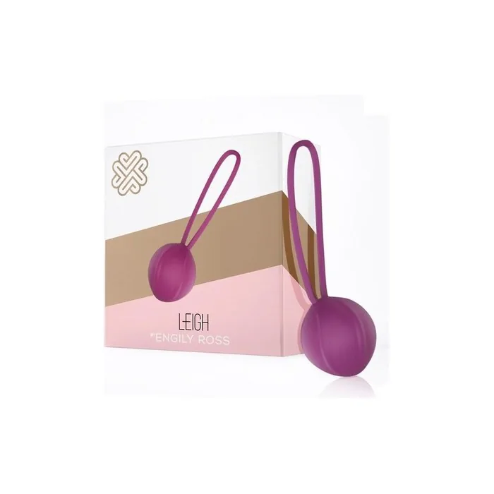 Engily Ross - Leigh Kegel Ball Silicone Purple