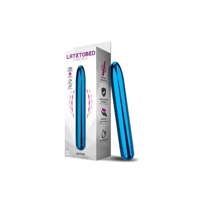 Astro Vibrator 10 Functions 185cm Usb Blue