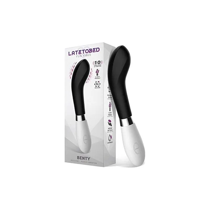 Latetobed Benty Silicone Vibrator Black