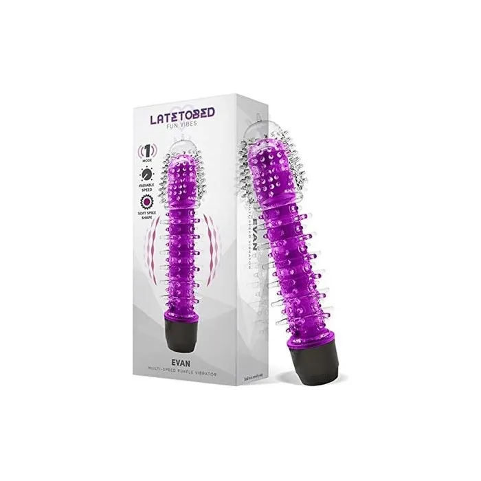 Evan Multi-Speed Purple Vibrator