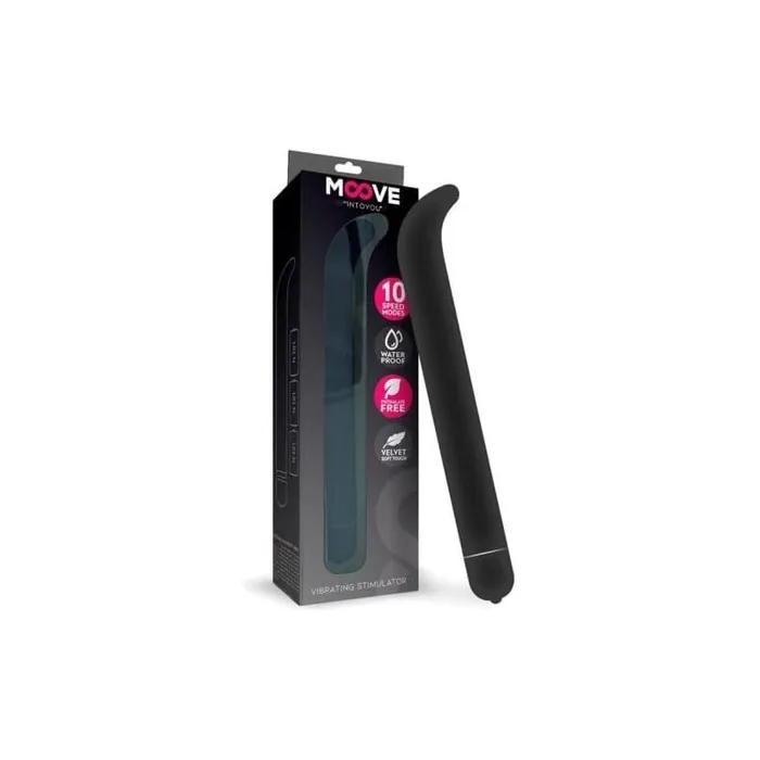 MOOVE G-Spot Vibrator Stimulator 10 Functions Pink 200g