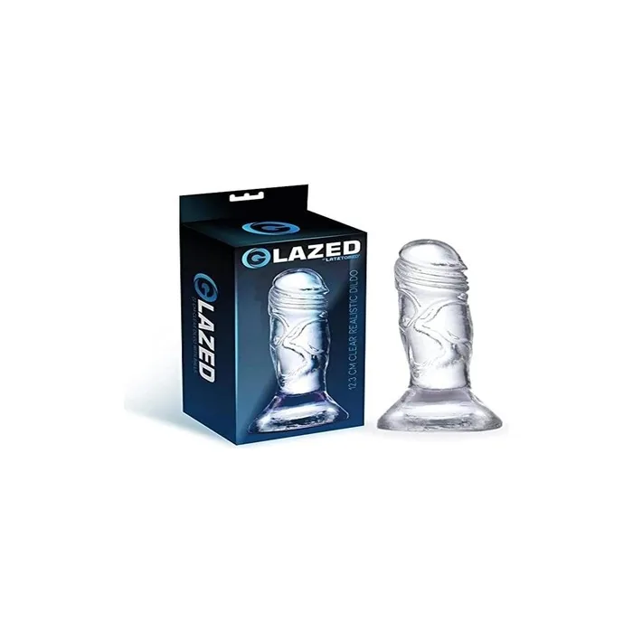 Realistic Crystal Clear Dildo 12.3cm