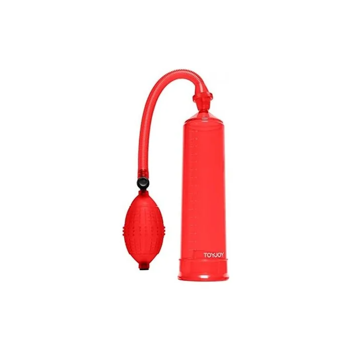 Scala Penis Pump Pressure Pleasure Pump, Red