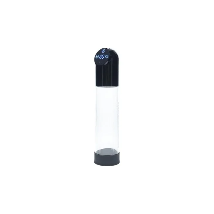 EROTICO Pumped Automatic Waterproof Penis Pump - Black, 6.5 x 6.5 x 30 cm