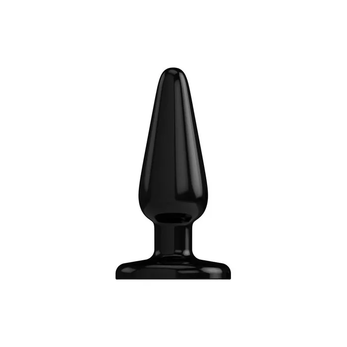 Shots Plug & Play Anal Plug Basic 5 Inch Rubber Black