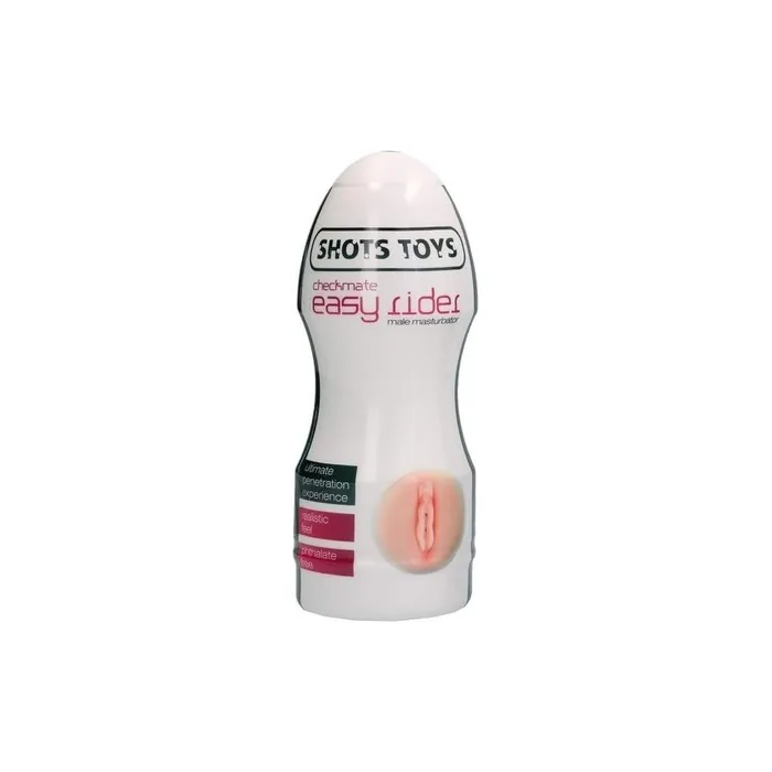 Shots Shots Toys Easy Rider Male Masturbator Checkmate Vaginal