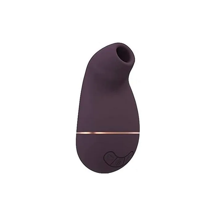 SHOTS IRR002PUR Kissable Clitoris Design Vibrator with Airwave Technology and Waterproof 11 Different Intensity Levels for Her Purple