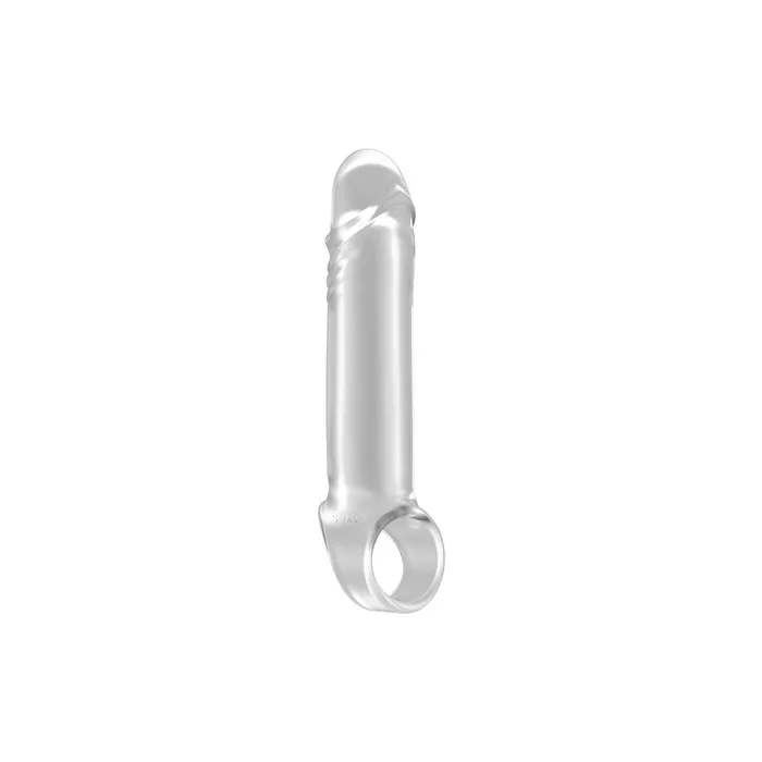 Sono By Shots - No.31 - Stretchable Penis Extension - Transparent - 15.2 Cm