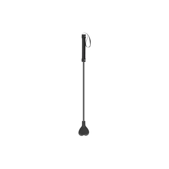 Shots Ouch Whips and Paddles Heart-shaped Canes Black