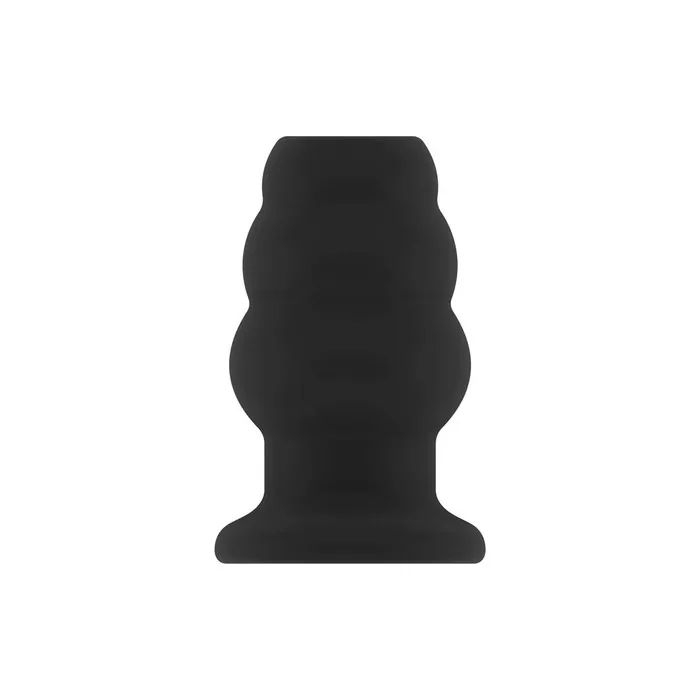 Sono by Shots No.50 Medium Hollow Anal Plug 4 inch Black