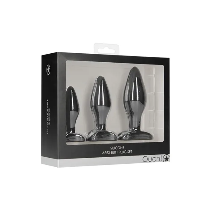 Shots Black Anal Plug One Size