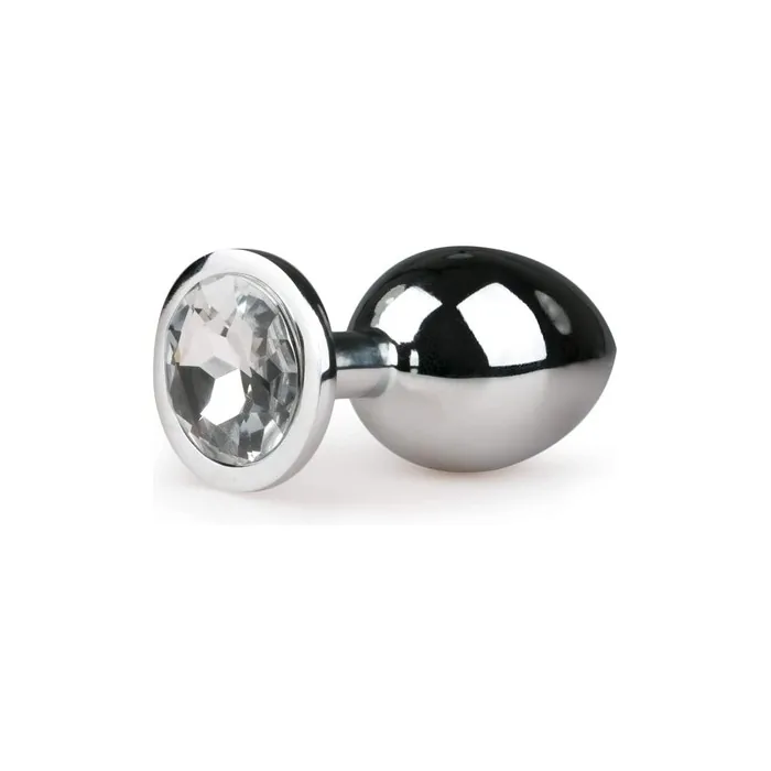 Metal Butt Plug Medium Grey