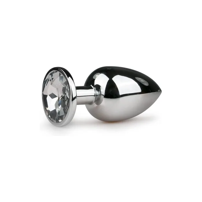 Metal Butt Plug Large Grey