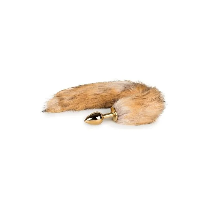Easytoys Fetish Collection - Golden Butt Plug 6 Cm - With Brown 6 Cm