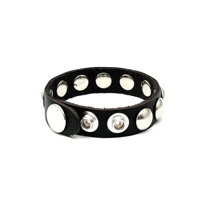 Erotic Fashion ra7403 Black Leather Adjustable Penis Ring