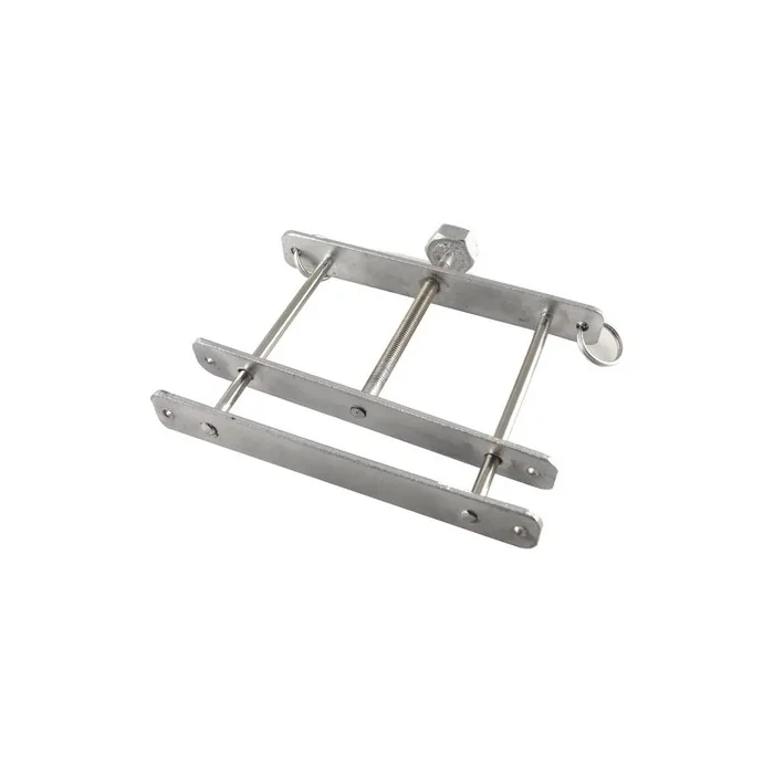 Erotic Fashion Ball Squeezer, Silver Metal Adjustable, 1-Pack 1 X 1 Piece