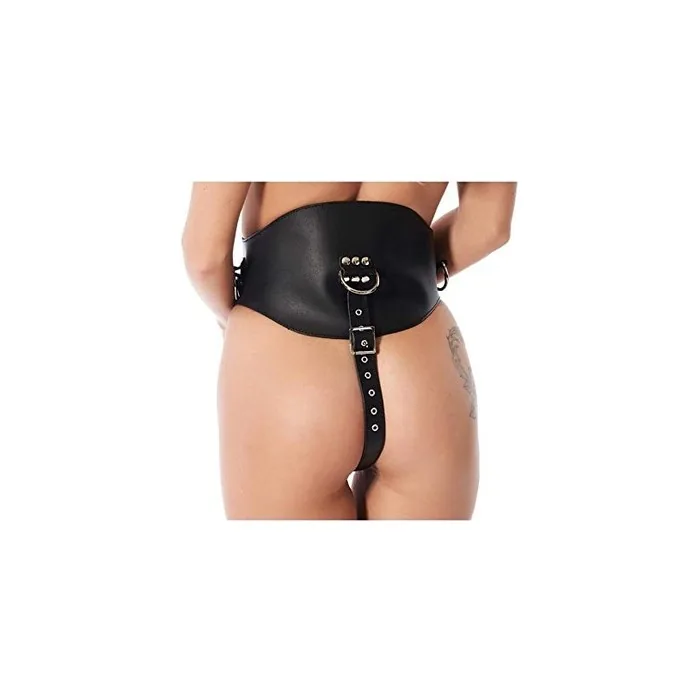 Erotic Fashion Latex Corset with Dildo