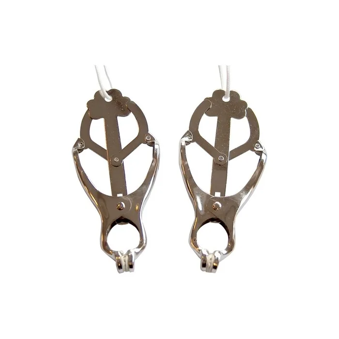 Erotic Fashion ra7674 Nipple Clamps Silver Metal