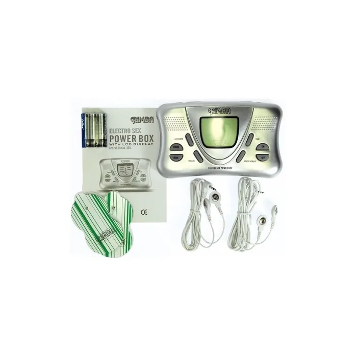 Erotic Fashion Ra7880 It Power Box Set, Silver Plastic, 1-Pack 1 X 1