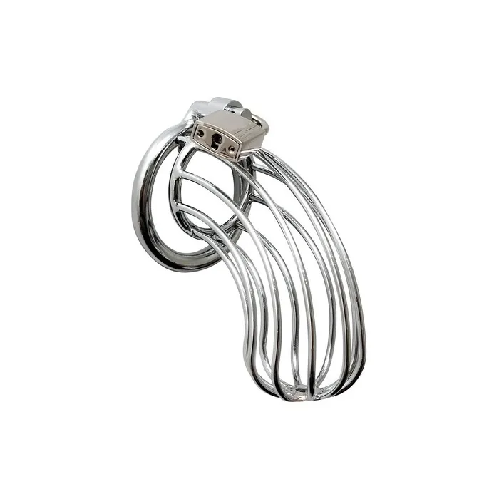 Erotic Fashion ra7991 Chastity with Padlock Metal Silver
