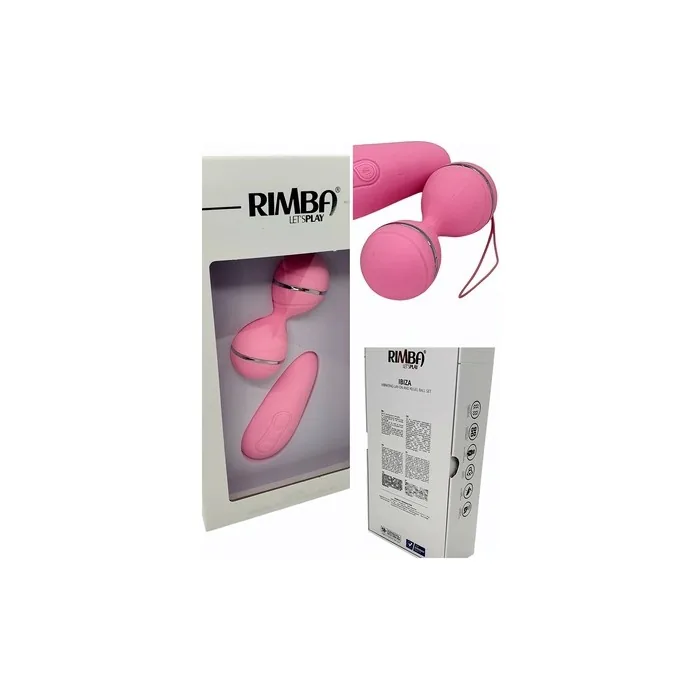 Rimba Kegel Balls With Remote Control And Ibiza Stimulator Pink