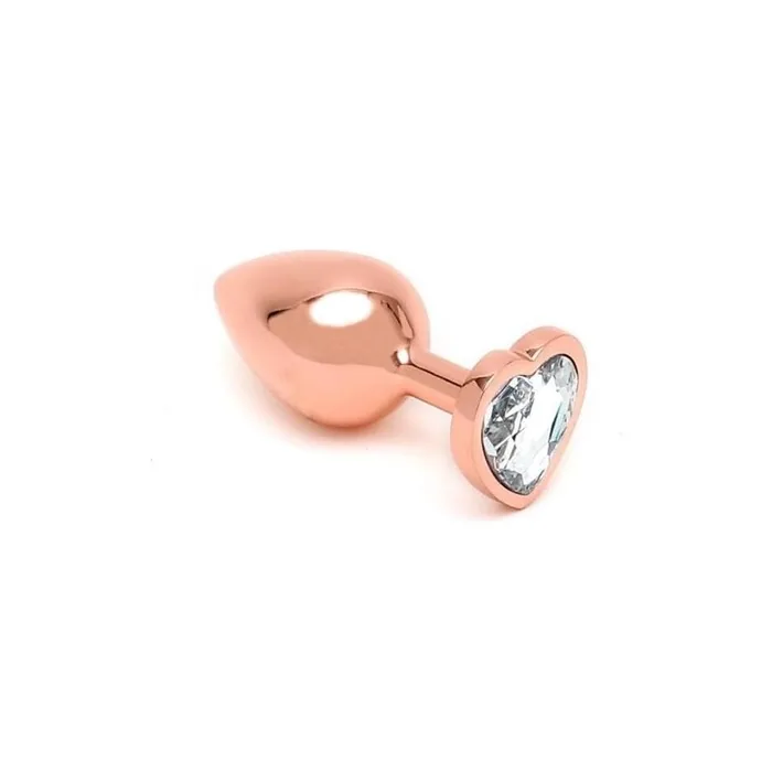 Rimba Toys Pisa Heart Shaped Butt Plug RoseGold