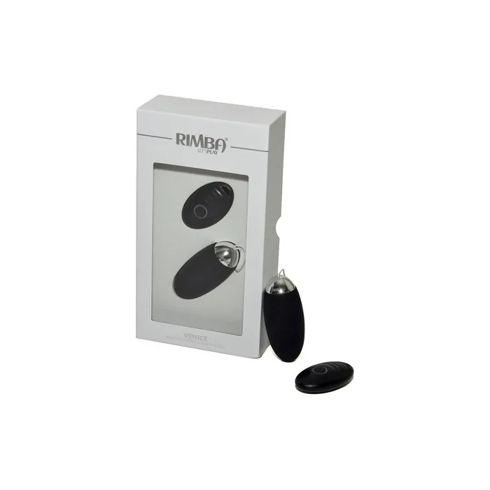 Rimba Toys Venice Vibrating Egg With Remote Control Black