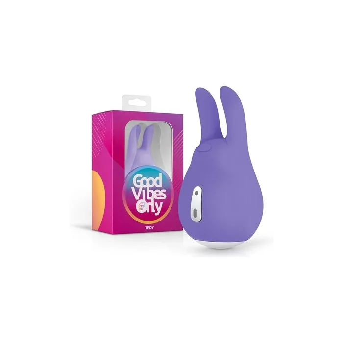 Good Vibes Only Rabbit Clitoris Vibrator Tedy With Led Lights And 10 Vibration