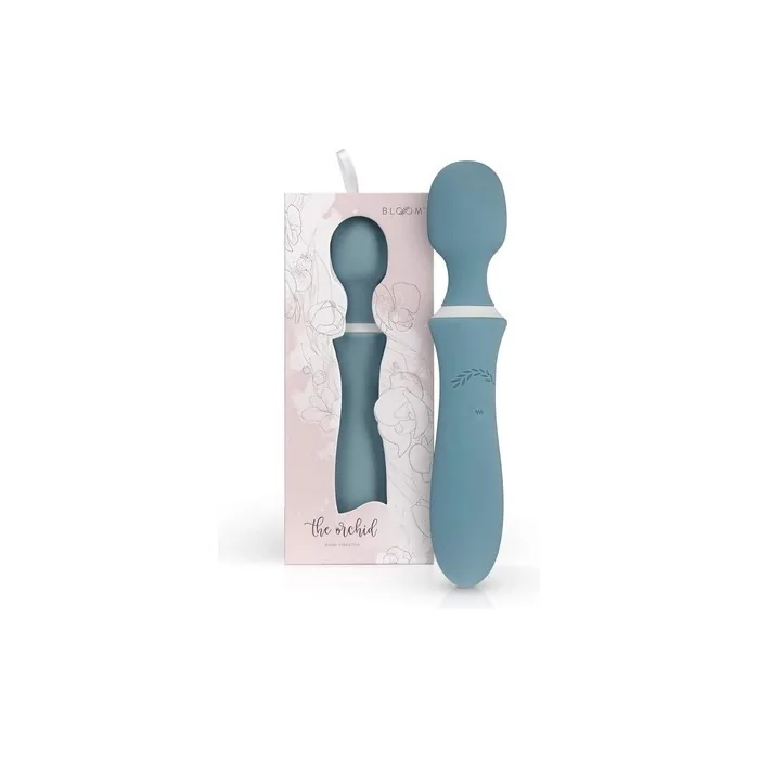 Bloom Orchid Wand Massager with 10 Modes - USB Rechargeable - Cordless - Waterproof - Unique Design