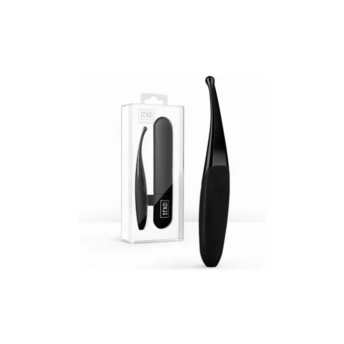 Senzi PinPoint Vibrator with 12 Different Vibration Modes Waterproof USB Rechargeable Black