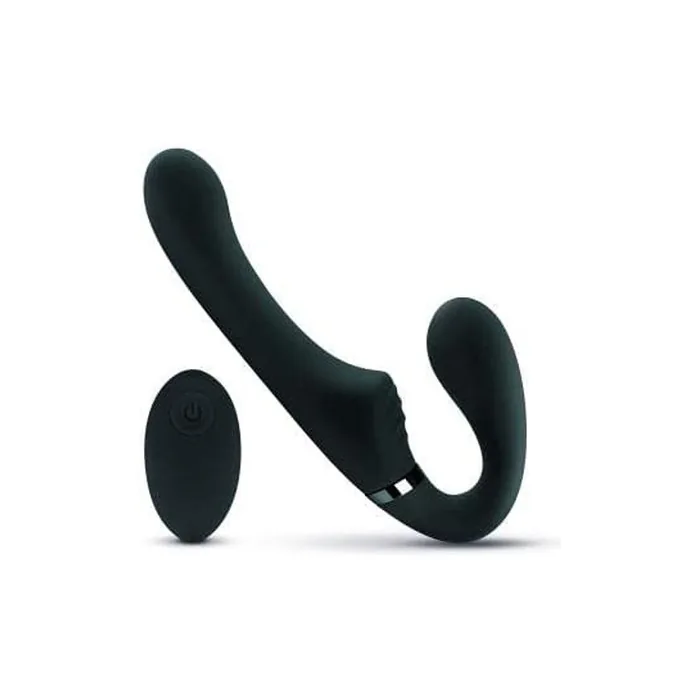 No-Parts - Avery Hold Up Strap-On Vibrating Dildo - 22 Cm