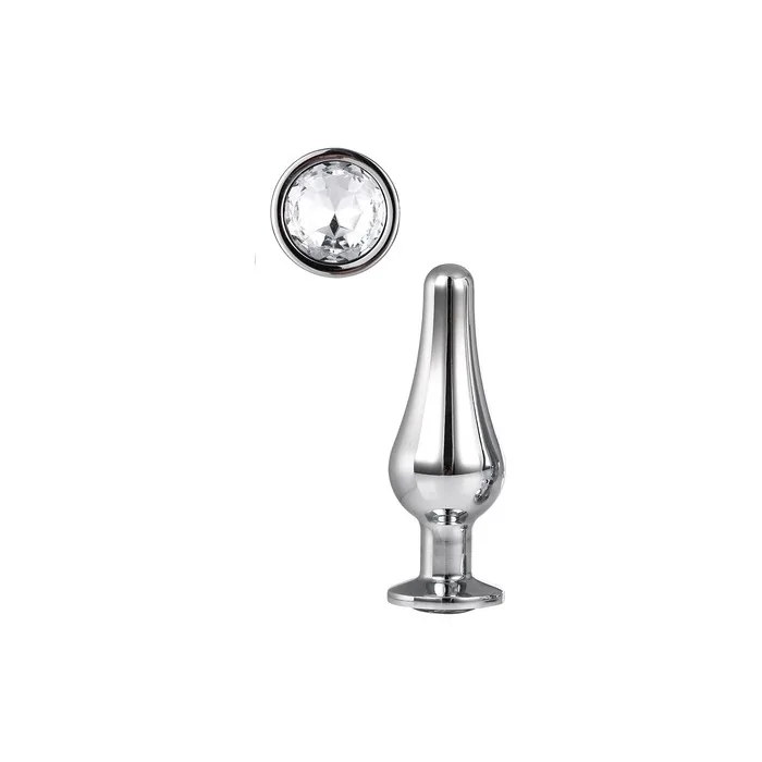 Dream Toys Anal Plug 21823 Silver One Size