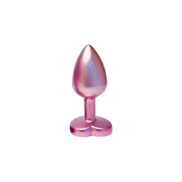 Dream Toys Gleaming Love Plug - Matte Pink, Size Medium