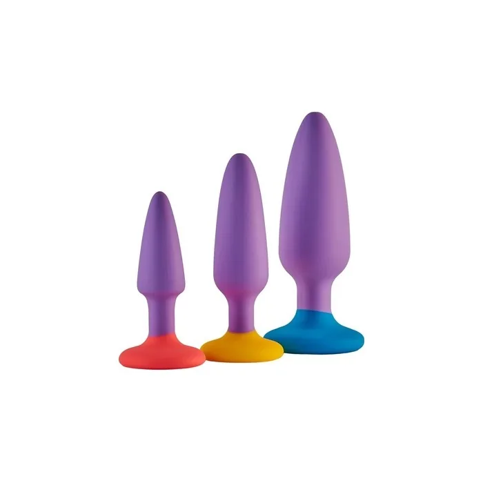 Dream Toys Love Signal Smooth Start Kit Anal Plugs X3