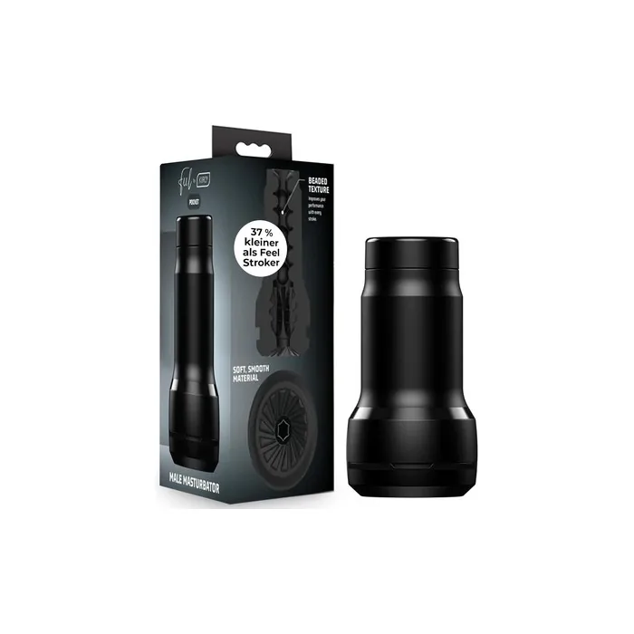 Kiiroo Feel Pocket Stroker Compact Black - Realistic Male Masturbator