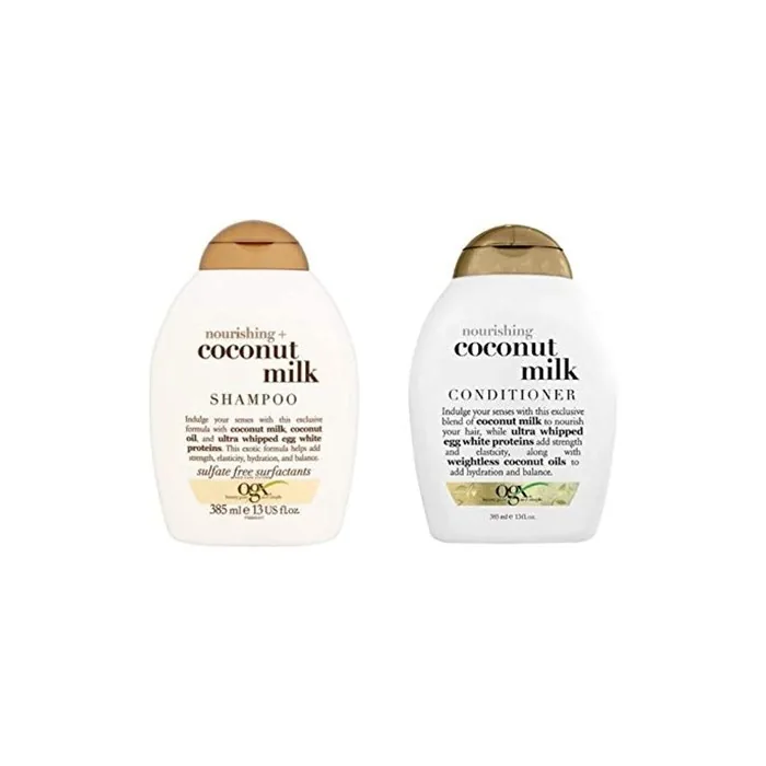 OGX Nourishing Coconut Milk Shampoo 385ml