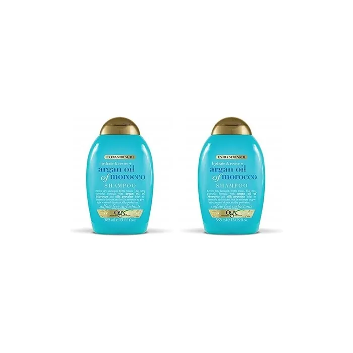 Ogx Hydrate and Repair Argan Oil Shampoo for Dry, Damaged Hair 385ml