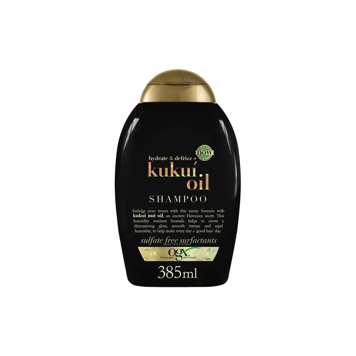 OGX Hydrate & Defrizz Kukui Oil Shampoo 385ml