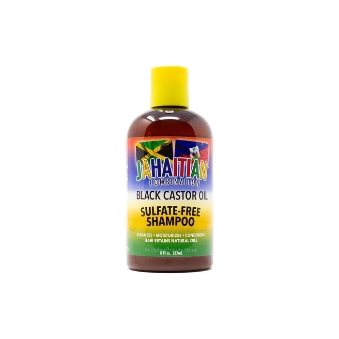 Black Castor Oil Sulfatefree Shampoo 8oz 237ml