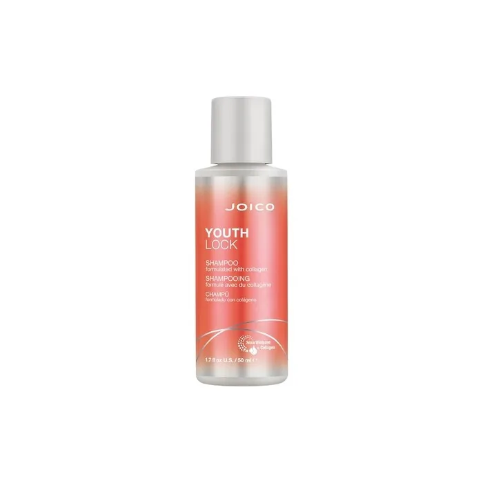 Joico YouthLock Shampoo Formulated with Collagen Youthful Body Bounce Reduce Breakage Frizz Free of SLS SLES Sulfates 1.70 Fl Oz