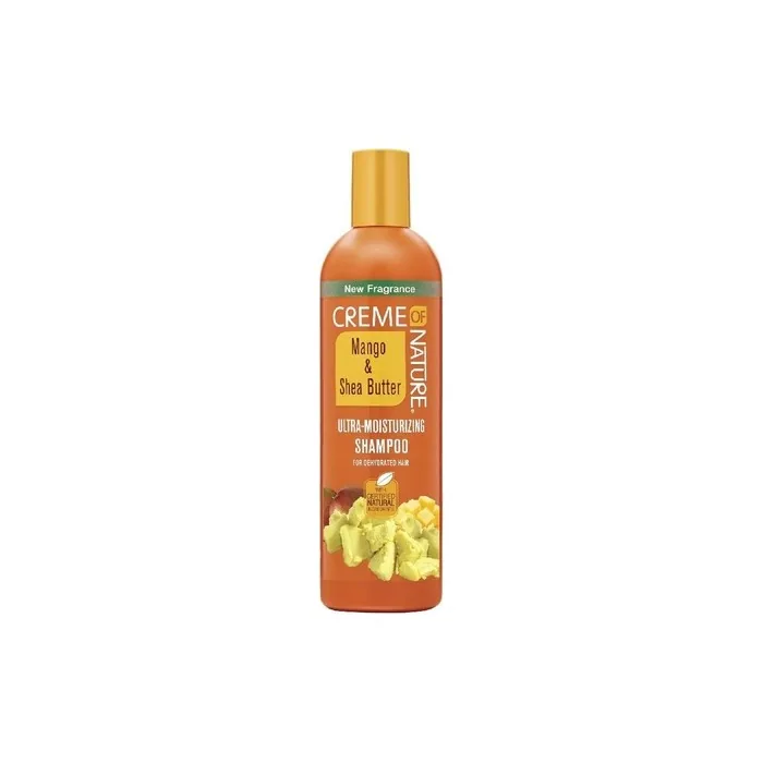 Creme of Nature Mango & Shea Butter Ultra Moisturizing Shampoo 12oz - White