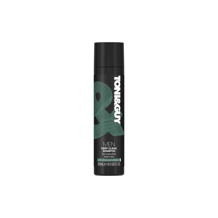 Toni&Guy Men's Deep Clean Shampoo with Charcoal Extract 250ml