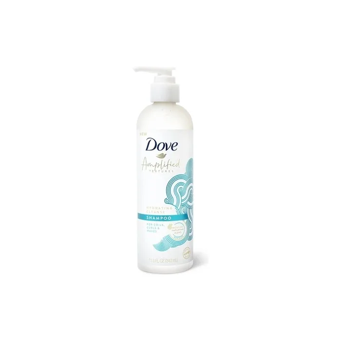 Dove Amplified Textures Hydrating Cleanse Shampoo with Moisture Amplifying Blend