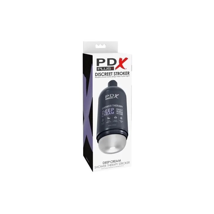 PDX PLUS Stroker Discreet Design Shampoo Bottle Deep Cream