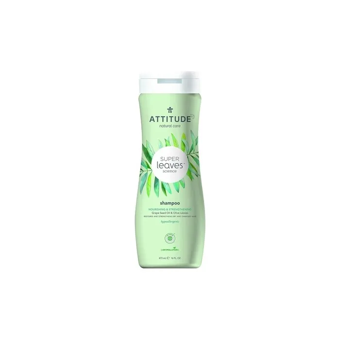 ATTITUDE Super Leaves Nourishing and Strengthening Shampoo with Grape Seed Oil and Olive Leaves 473ml