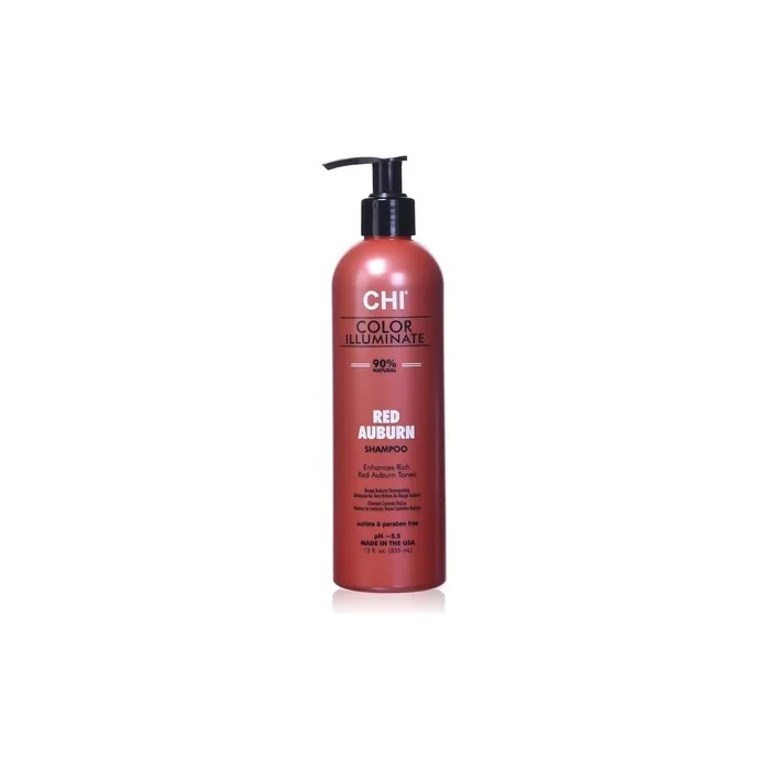 Chi Color Illuminate Shampoo Red Auburn Unscented 12 Fl Oz