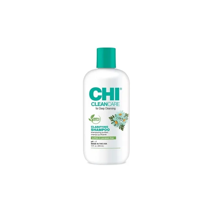 CHI CleanCare Clarifying Shampoo 12 fl oz - Deeply Cleanses and Purifies Hair