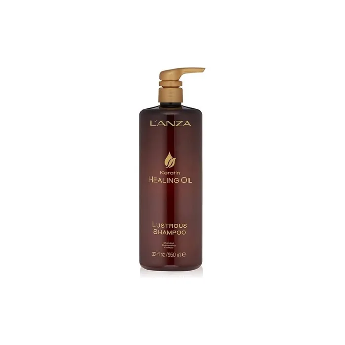 L'Anza Keratin Healing Oil Lustrous Shampoo for Damaged Hair - Nourishes