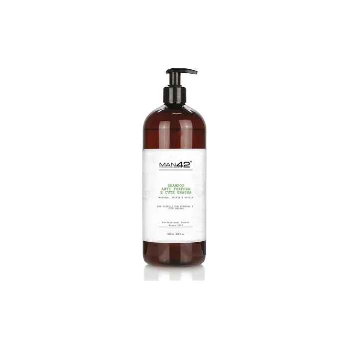 Man 42 Professional Antidandruff Shampoo For Dandruff And Oily Skin 1000ml